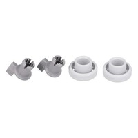 Easypart Passend FüR Bosch 00424717 Neu 2 X Korbrolle Rolle Rad Oberkorb