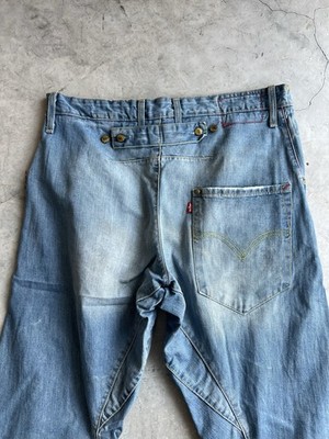 Vintage Levis Engineered Twisted Jeans Buckle Back Tag W34 Actual 36x33
