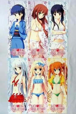 Anime LOVELY QUEST 6-teiliges Poster Set | Sammlerstück Wandbilder 515 mm