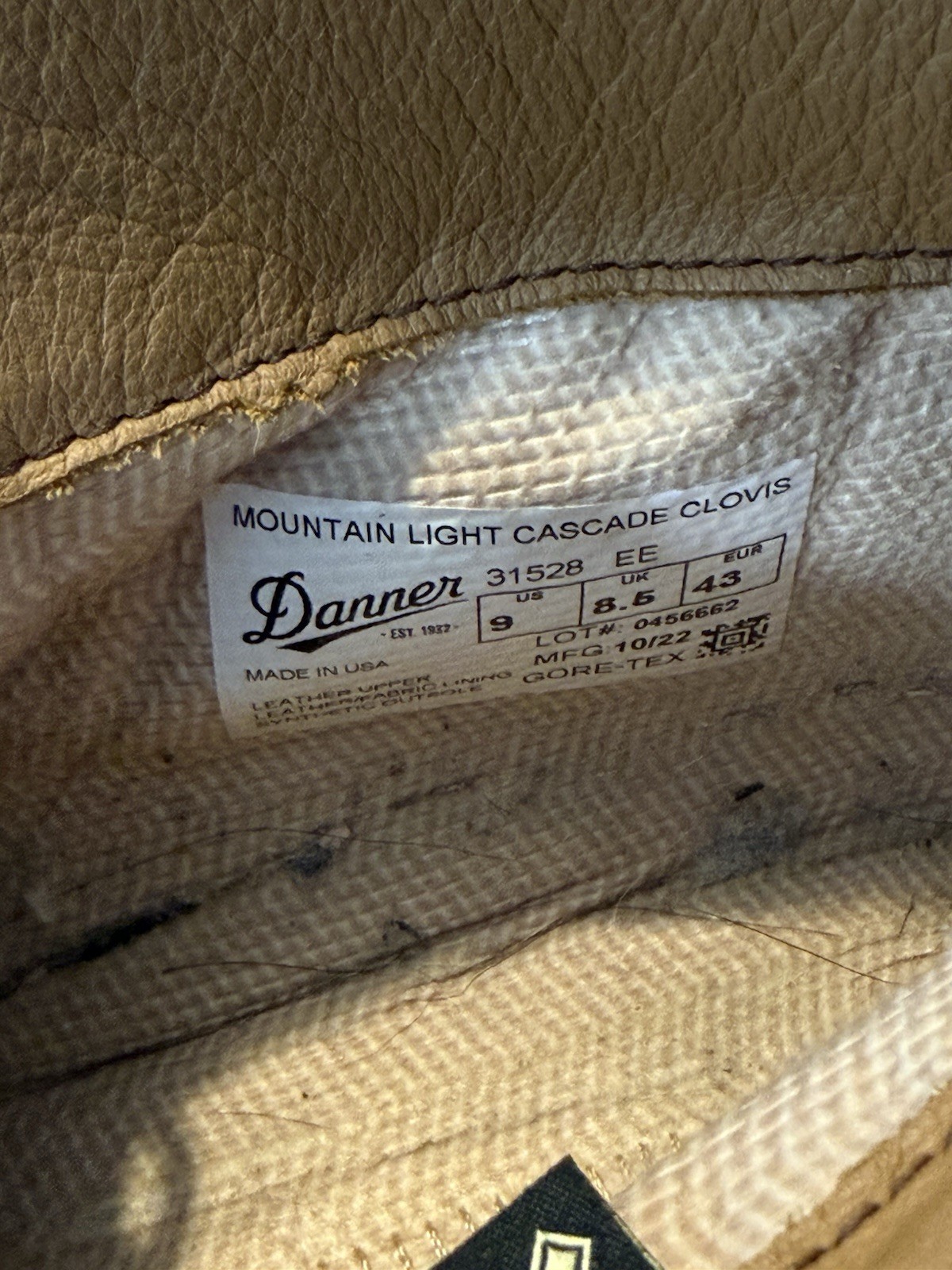 Danner Mountain Light Cascade Clovis — US9EE, EU43 - image 9