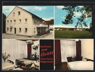 AK Wolframs-Eschenbach, Gasthaus zum Mönchshof, Straße Selgenstadt 6 