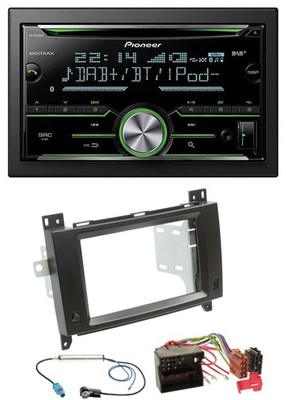 Pioneer Bluetooth MP3 DAB 2DIN USB CD Autoradio für Mercedes Viano Vito 06-14 sc