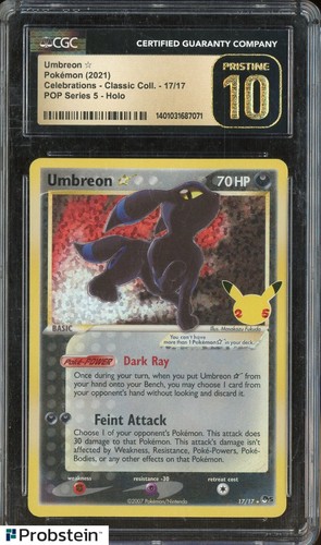 Umbreon Gold Star — Celebrations: Classic Collection