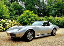 1968 Chevrolet C3 Corvette 427 POSTER | Vintage Classic 24x36 Print