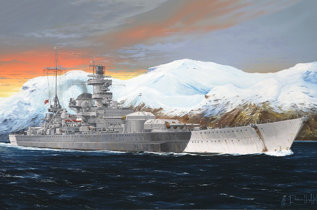 Trumpeter 5361 German Battleship Scharnhorst 1/350 Scale Pla