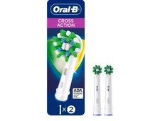 Oral-B  CrossAction Electric Toothbrush Head Replacement, 2 Pieces each [2 pack]