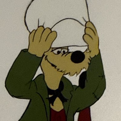 Hanna Barbera Dirty Dawg production animation cel - kwicky Koala show 