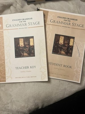 English Grammar For The Grammar Stage Teacher Key and Student Book 
