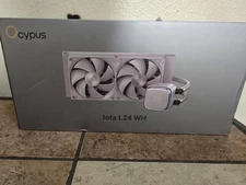 Octopus Lota L24 240MM AIO Liquid CPU Cooler With Digital Display White Gaming