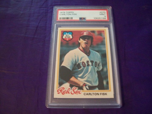 1978 Topps Carlton Fisk #270 card
