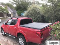 Trifold Weicher Tonneau Cover FüR Mitsubishi L200 Doppelkabine 2005-2015 ZubehöR