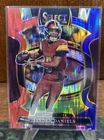 2025 Select Jayden Daniels Concourse Red & Blue Shock Prizm RC #88 Commanders