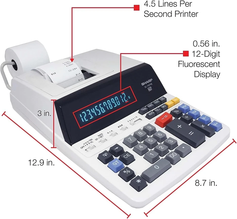 Reliable Business Calculator with Clock Function - Image 4 of 4