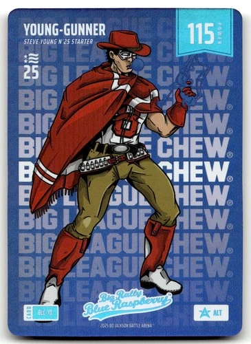 2025 Bo Jackson Battle Arena NSCC Big League Chew Young-Gunner #BLC-10