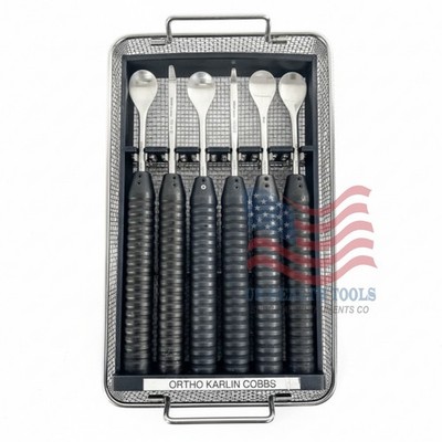 Karlin Orthopedic Spine XL Magnum Cobb Elevator Set