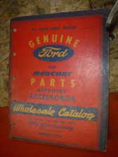 1938-1946 Ford Truck Car Original Factory Parts Accessories Wholesale Catalog
