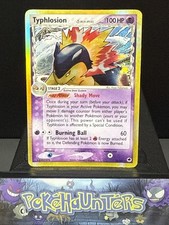 Pokemon Card Typhlosion 12/101 Reverse Holo Rare EX Dragon Frontiers Played