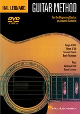 Hal Leonard Guitar Method Learn to Play Beginner Electric or Acoustic DVD