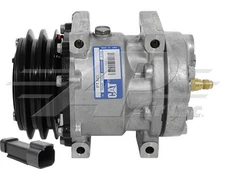 OE TCCI SD7H13 Compressor 125mm 2 Groove Clutch 12V - 415-2557