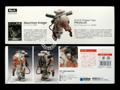 Ma.K Wave SF3D 1/20 S.A.F.S. R Space Type Prowler MK-18 Maschinen