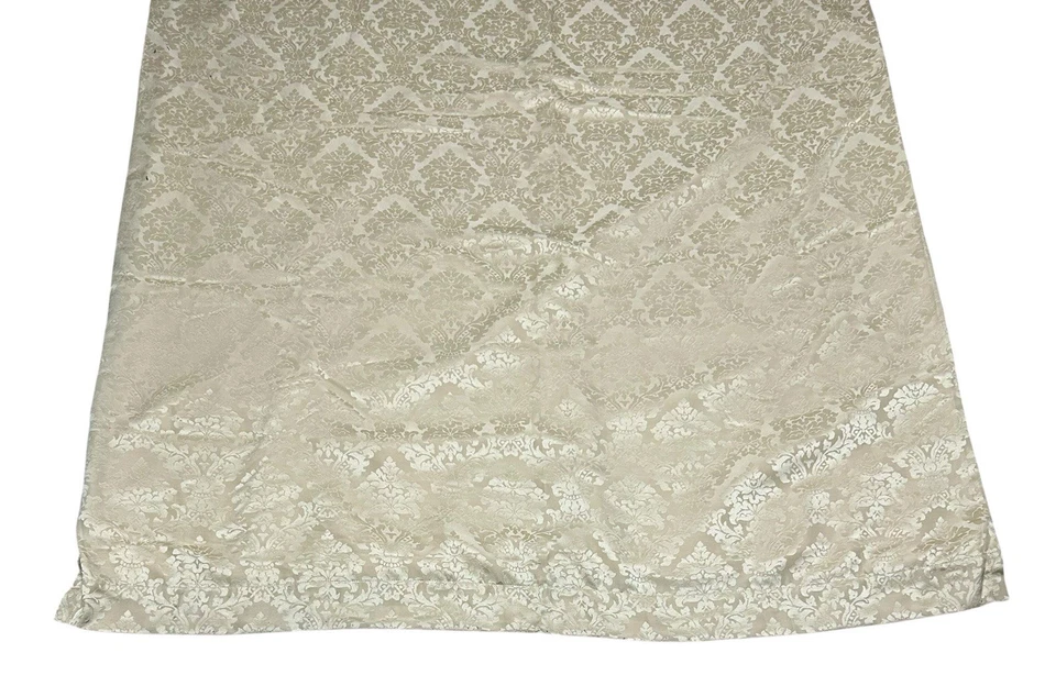 Chaps Cortinas Paneles Dorado Estampado Floral 54 pulgadas x 84 pulgadas Largo Colgante Lote De 2 Lujo Foto 4 de 4