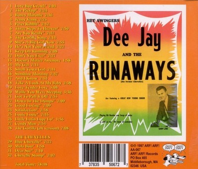 DEE JAY & THE RUNAWAYS - PETER RABBIT * NEW CD