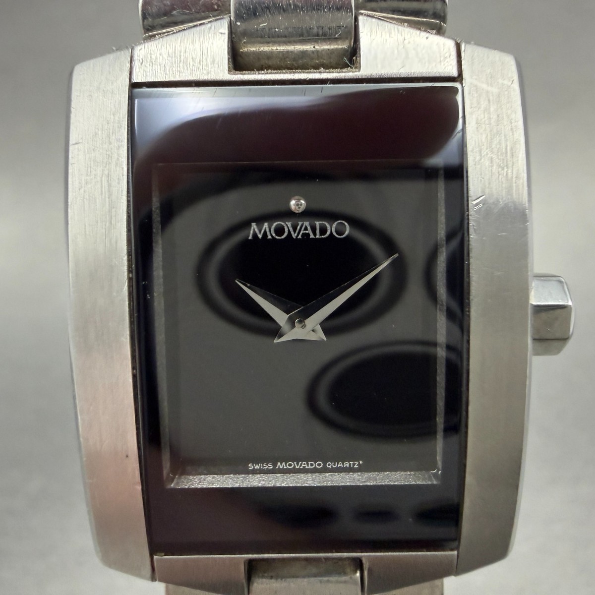 Movado Eliro Watch Women 22mm Black Dial Stainless Steel 84  display picture 1