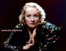 MARLENE DIETRICH #20 BEAUTIFULLY COLORIZED PHOTO 11 X 8.5 FREE SHIPPING
