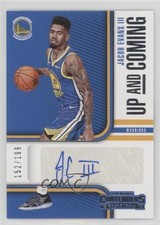 2018-19 Panini Contenders Up and Coming 152/199 Jacob Evans III #UC-JEV Auto tj0