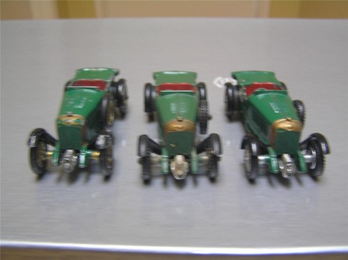 Matchbox Models of yesteryear Y5 lot of 3 Bentley Le Mans - Picture 2 of 12