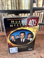 Murdoch Mysteries: Season One 1 (DVD, 2008) Acorn Media - NEW & SEALED