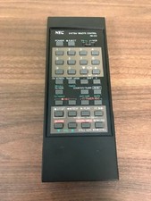 NEC Model RB-D10 Replacement System Remote Control Black Wireless Very Good