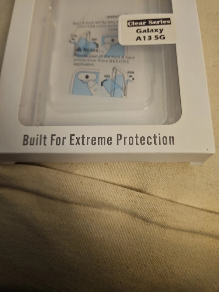 Funda Carcasa Serie Transparente A13 5G Edge Foto 3 de 4