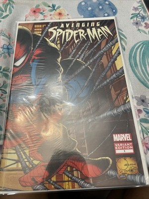 Avenging Spider-Man #1 Marvel Comics Variant Edition sealed 1:50 Quesada 2011