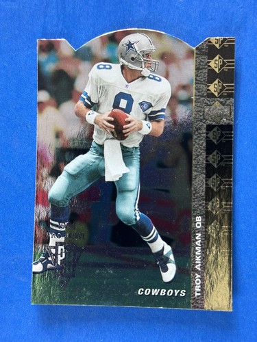 Troy Aikman [Die Cut] #117 1994 SP card