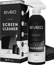 EVEO Screen Cleaner Spray Kit Streak-Free TV Screen Cleaner for Smart TV,