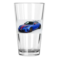 Subaru Brz Sti Performance Jp Hd Pint Beer Drinking Glass