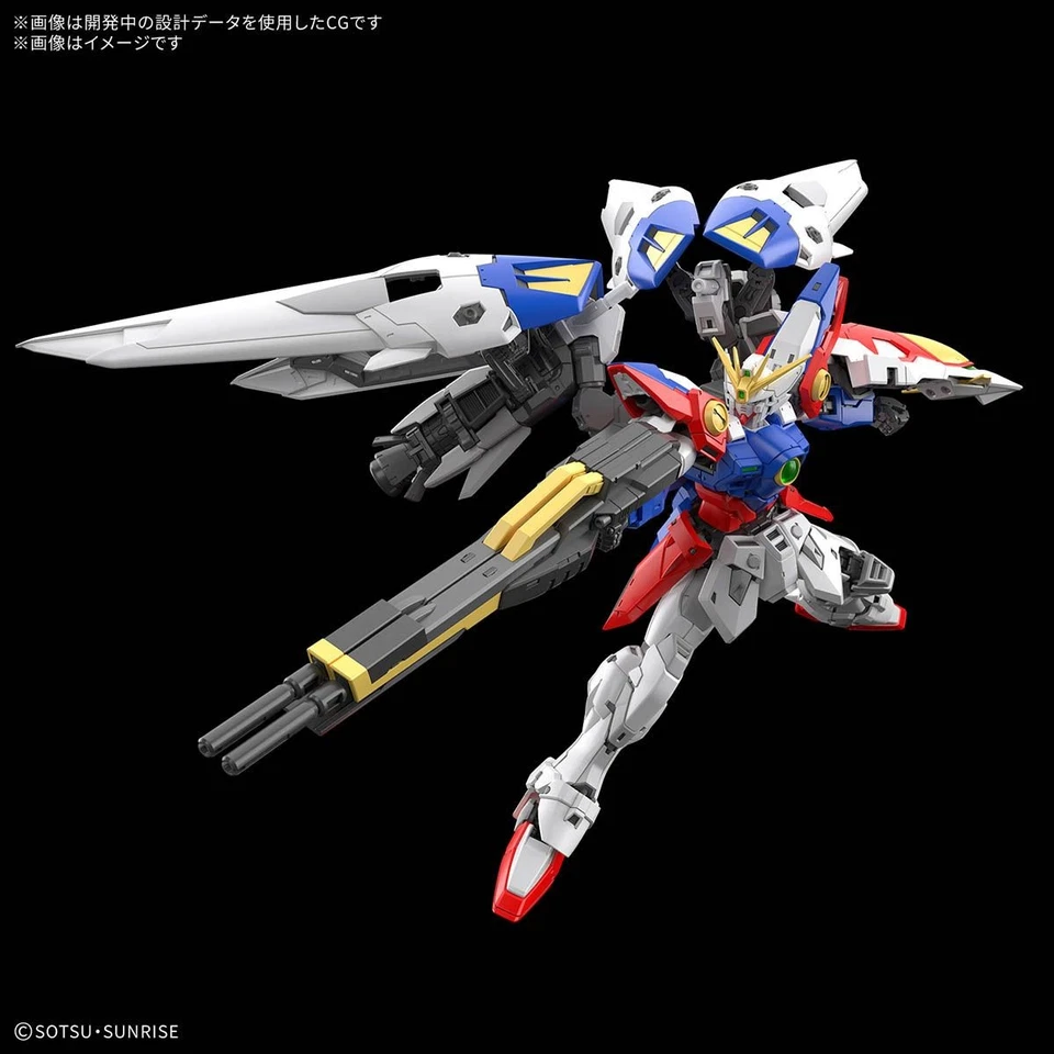 Kit Modelo Bandai RG #43 Wing Gundam Zero XXXG-00W0 RG Escala 1/144 Foto 2 de 4