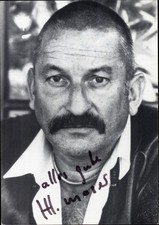 Ak Schauspieler Hans Heinz Moser, Portrait, Autogramm - 3753268