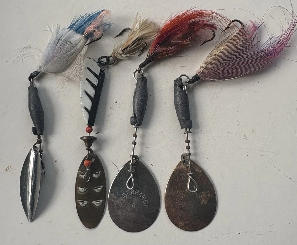 Cebos giratorios con peso vintage, Hildebrandt y otras marcas. Foto 3 de 3