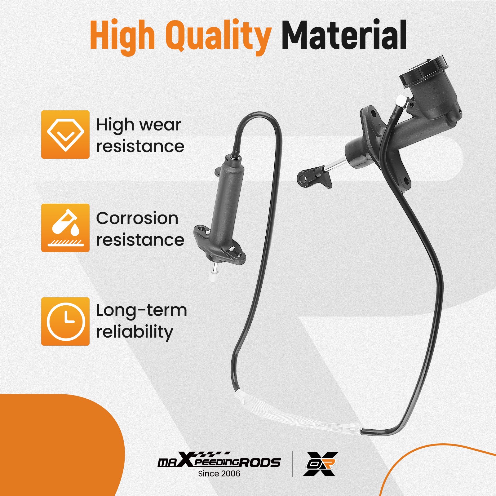 Clutch Master & Slave Cylinders for Jeep Wrangler 2-Door 1994-1995 52104113 thumbnail 6