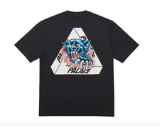 Palace Ripped Tri-Ferg T-Shirt Black Tee Men’s Medium Autumn 2019 *SEALED*
