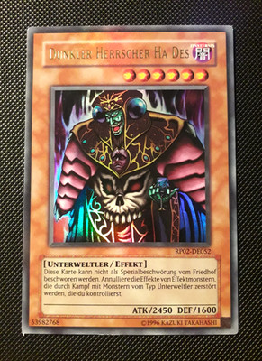 Yu-Gi-Oh! Dunkler Herrscher Ha Des, RP02-DE052, UR, 2. Auflage, Deutsch, NM