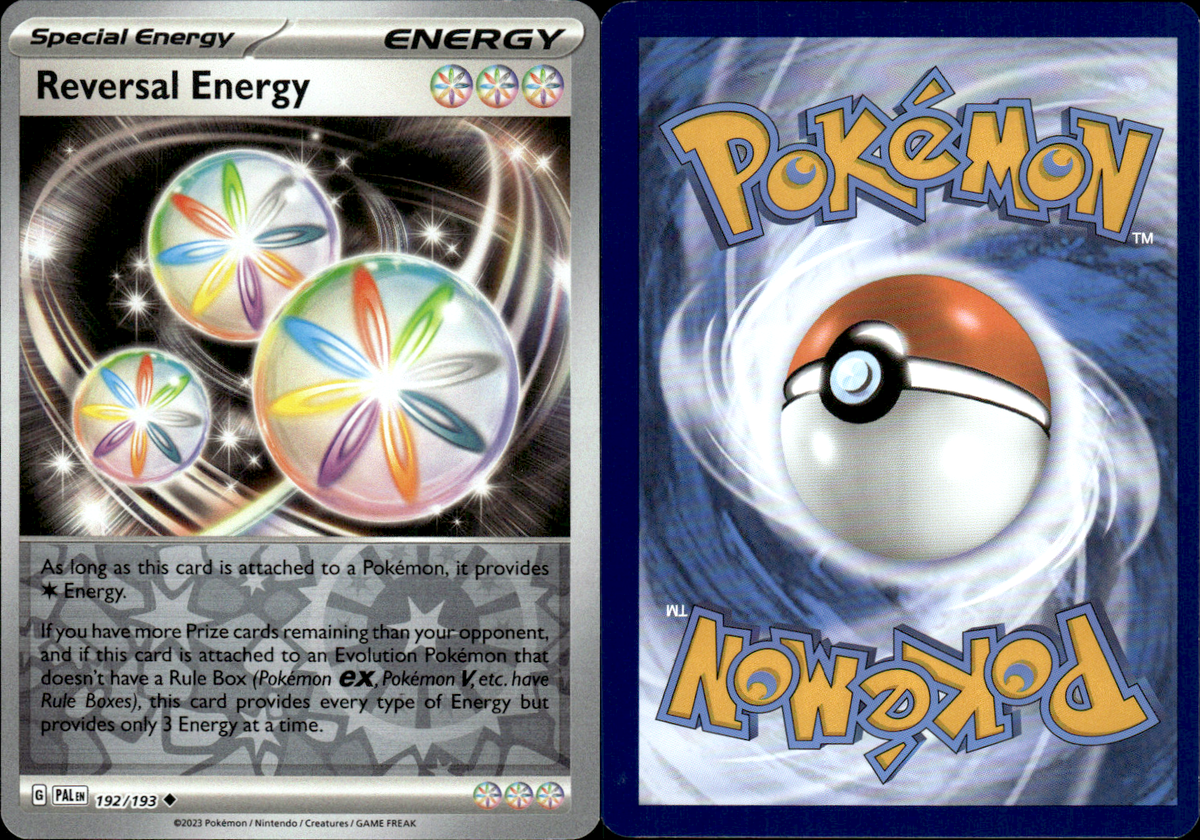 Pokémon Scarlet & Violet Paldea Evolved Reversal Energy 192/193