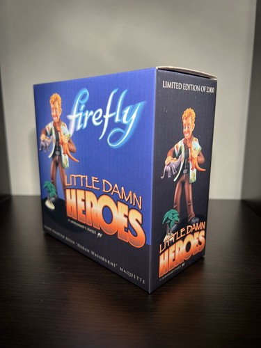 Firefly Serenity QMx Little Damn Heroes Hoban Washburne Maquette Statue Wash #2! - Picture 9 of 10