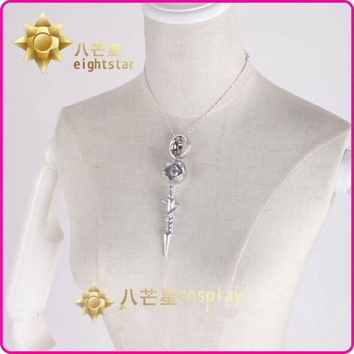 Cosplay Final Fantasy XIII FF13-2 SERAH FARRON Engagement Ring Necklace Pendants - Picture 4 of 5