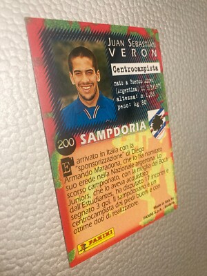 JUAN SEBASTIAN VERON オートカード Juan Sebastian Veron Card 2021-22 Score Signatures Gold (9