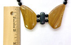 HSN Jay King Sterling Silver Black Chalcedony and Lion Stone Necklace — photo 3