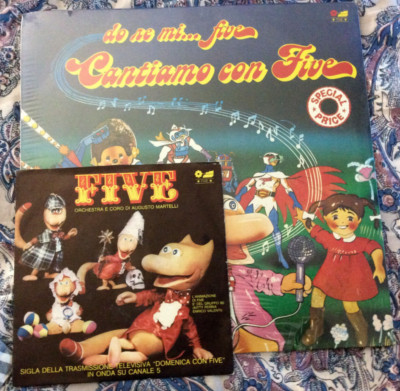 Cristina D'Avena DO RE MI FIVE.sigillato (1982) in regalo ma che five mint