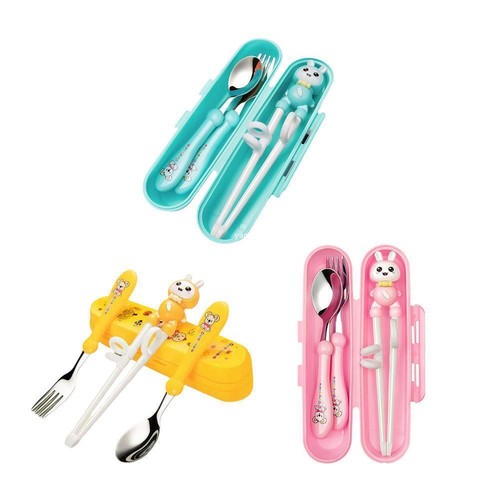 Learning Chopsticks Spoon and Fork Cutlery Set Children's Learning✨y D1X5 U U7R9 - Picture 9 of 20